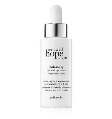 renewed hope in a jar renewing dew facial serum