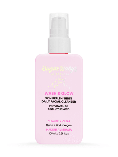 Wash & Glow Skin Replenishing Daily Facial Cleanser