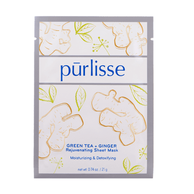 Green Tea + Ginger Rejuvenating Sheet Mask