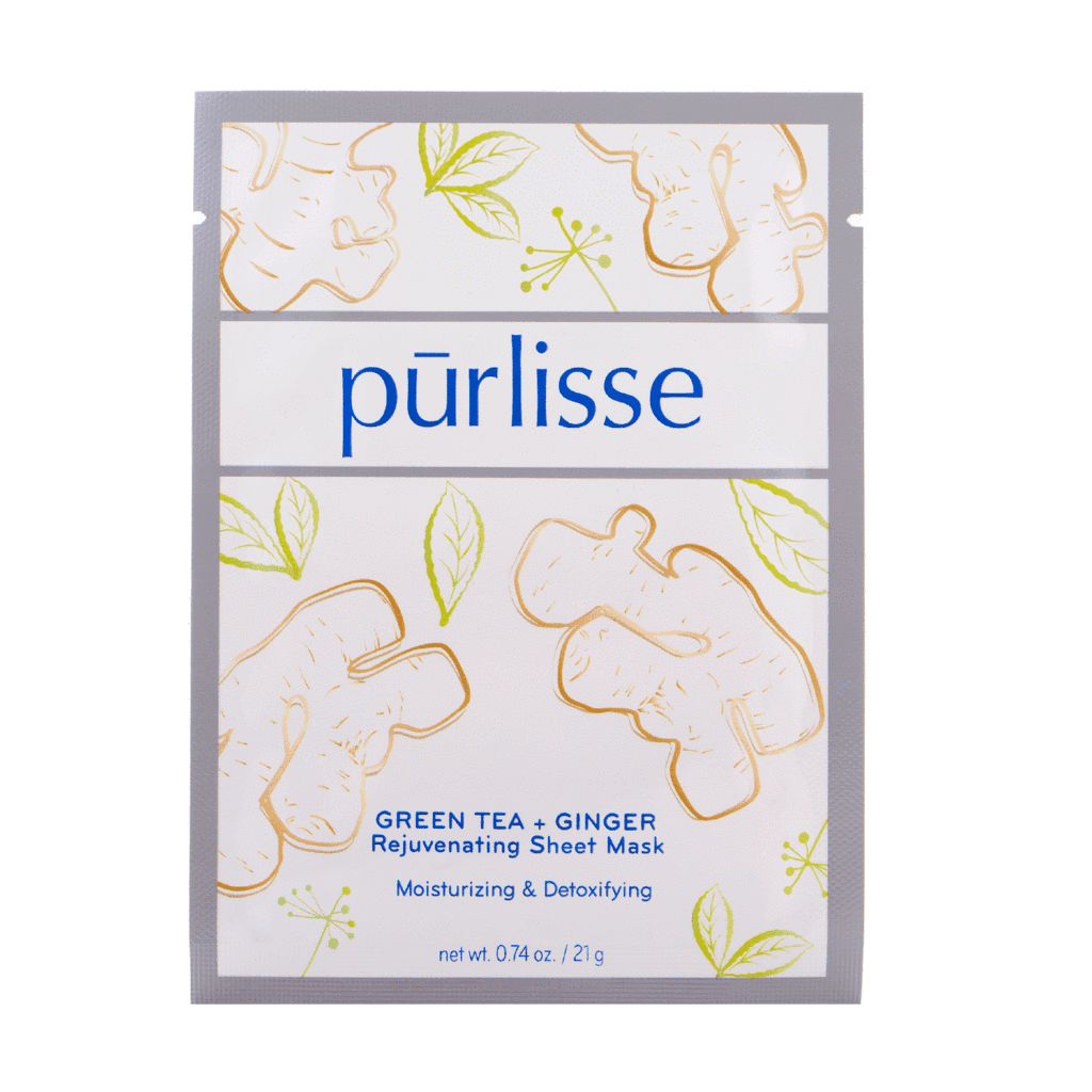 Green Tea + Ginger Rejuvenating Sheet Mask