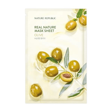 Real Nature Olive Mask Sheet Sku: Nm7758