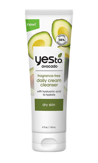 Yes To Avocado Fragrance-Free Daily Cream Cleanser