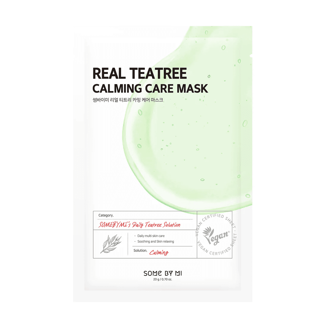 Real Teatree Calming Care Mask