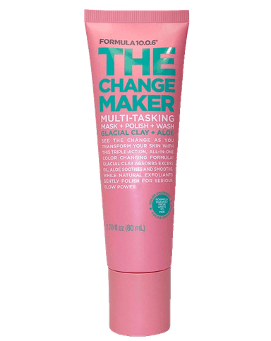 The Change Maker Multi-Tasking Mask + Polish + Wash Glacial Clay + Aloe