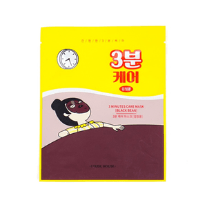 3 Mins Care Mask Sheet - Black Bean