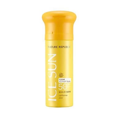 California Aloe Ice Puff Sun-Clear SPF50+Pa++++