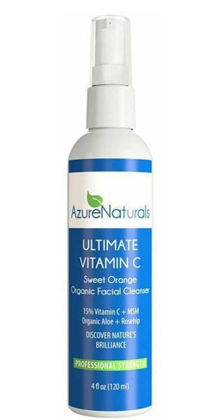 Sweet Orange Infused Organic Vitamin C Facial Cleanser