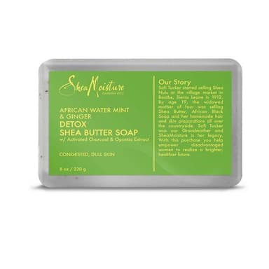 African Water Mint & Ginger Detox Shea Butter Soap