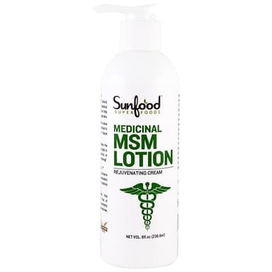 Medicinal MSM Lotion, Rejuvenating Cream