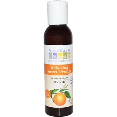 Aromatherapy Body Oil, Relaxing Sweet Orange