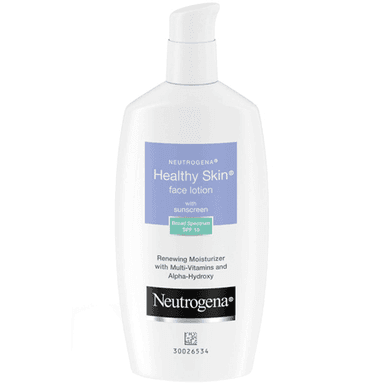 Healthy Skin Face Lotion With Sunscreen Broad Spectrum SPF 15