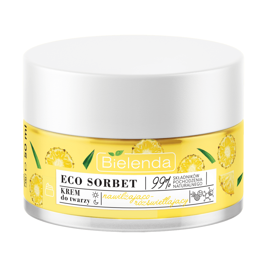 ECO SORBET Pineapple Cream Moisturizing And Brightening