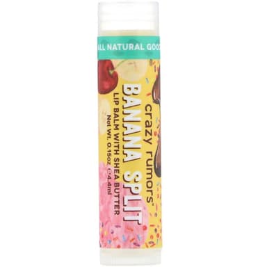Lip Balm With Shea Butter, Banana Split