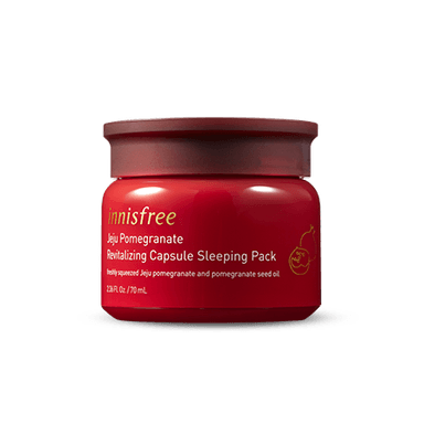 Jeju pomegranate revitalizing capsule sleeping pack