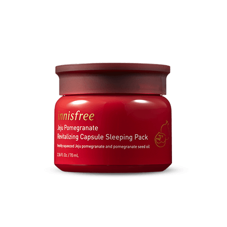 Jeju pomegranate revitalizing capsule sleeping pack