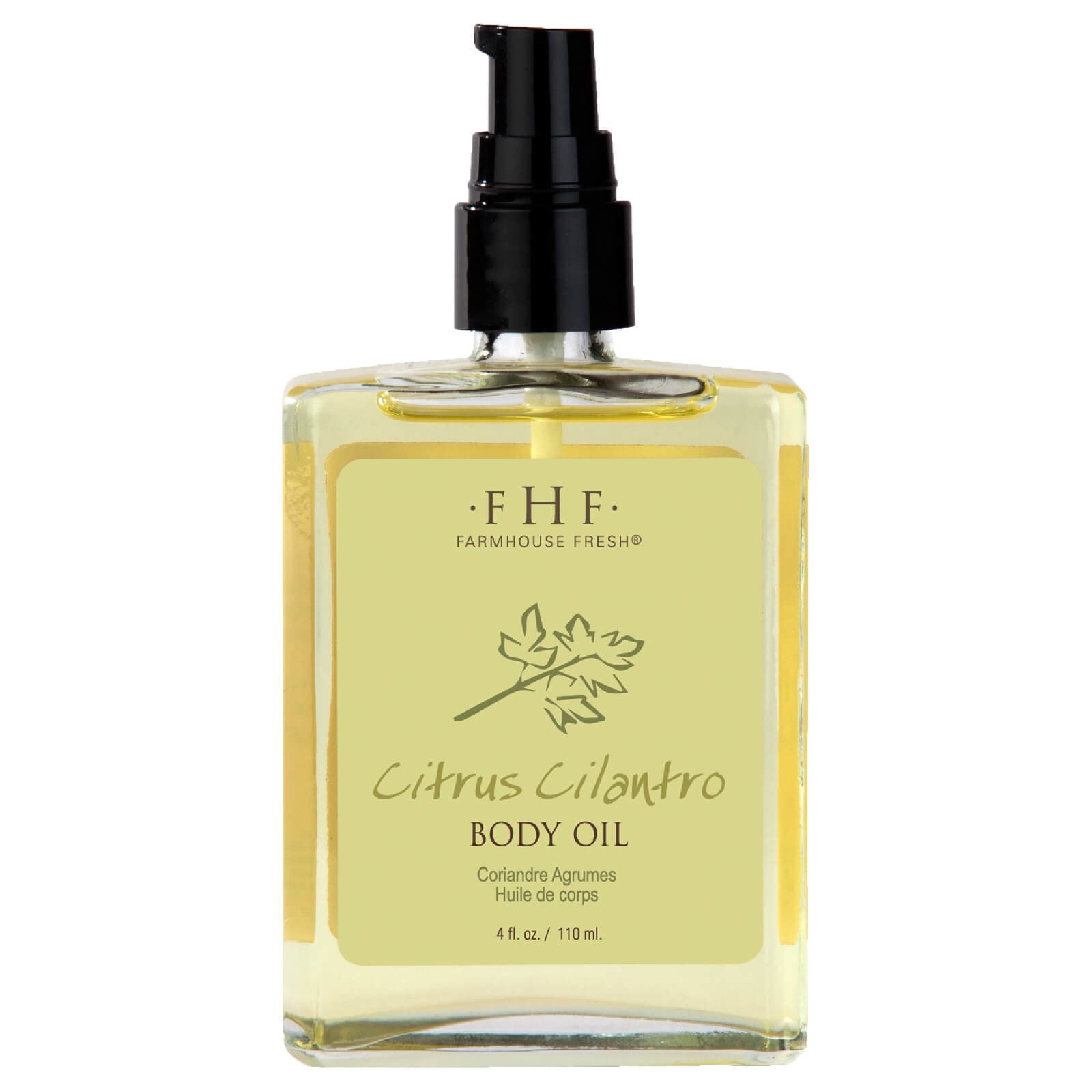 Citrus Cilantro Body Oil