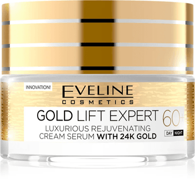 Gold Lift Expert Rejuvenating Cream Serum with 24k Gold 60+
