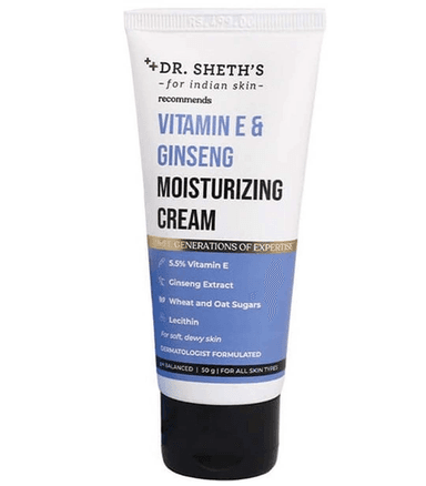 Vitamin E & Ginseng Moisturizing Cream