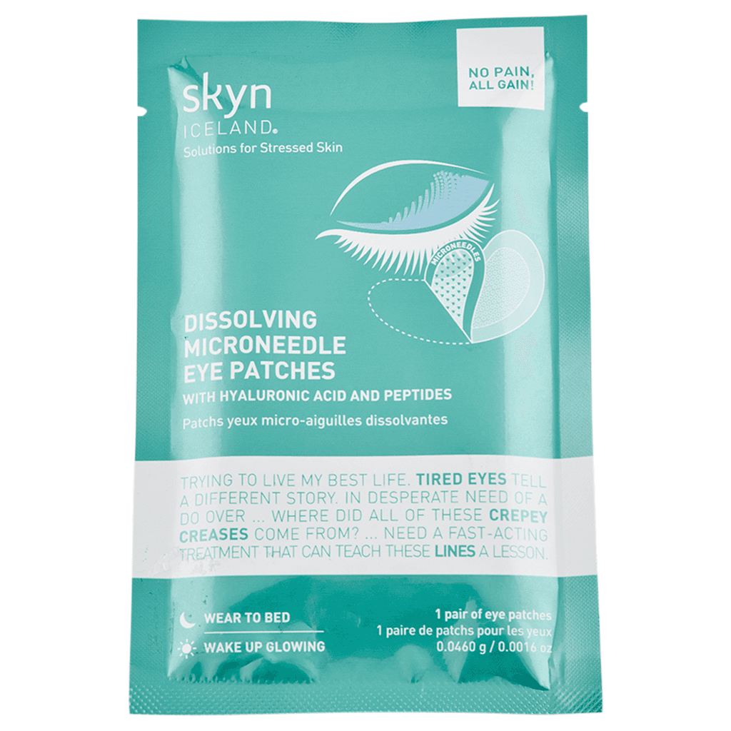 Dissolving Microneedle Eye Patches