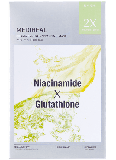 Derma Synergy Wrapping Mask Blemish Niacinamide + Glutathione