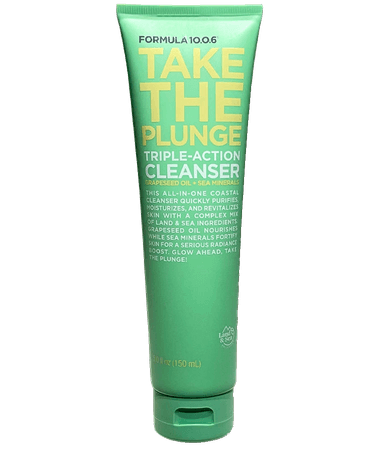 Take The Plunge Triple-Action Cleanser Grapeseed Oil + Sea Minerals