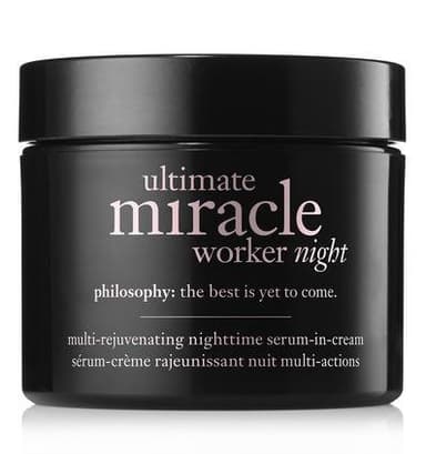 ultimate miracle worker night nighttime serum-in-cream moisturizer