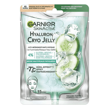 Anti-Fatigue Hyaluronic Acid & Icy Cucumber Cryo Jelly Face Mask