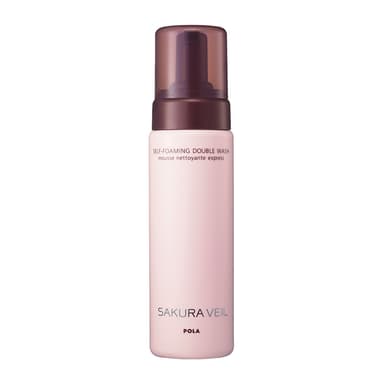 Sakura Veil Self-Foaming Double Wash