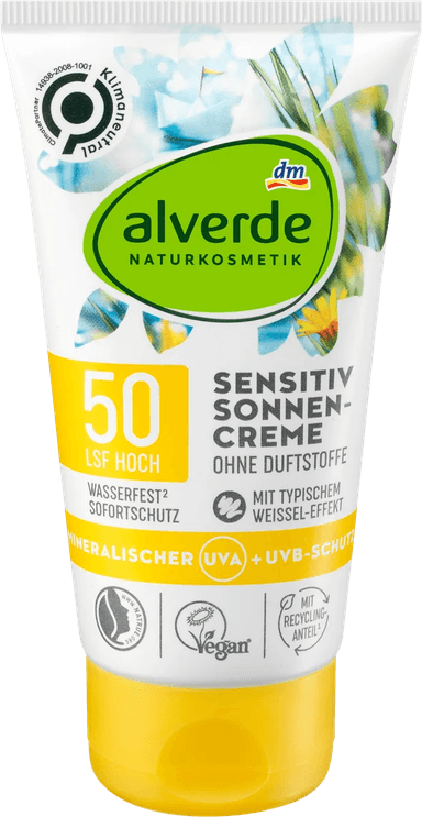 Sensitiv Sonnencreme LSF50