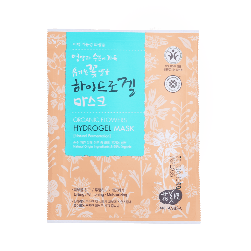 Organic Flowers Hydrogel Mask