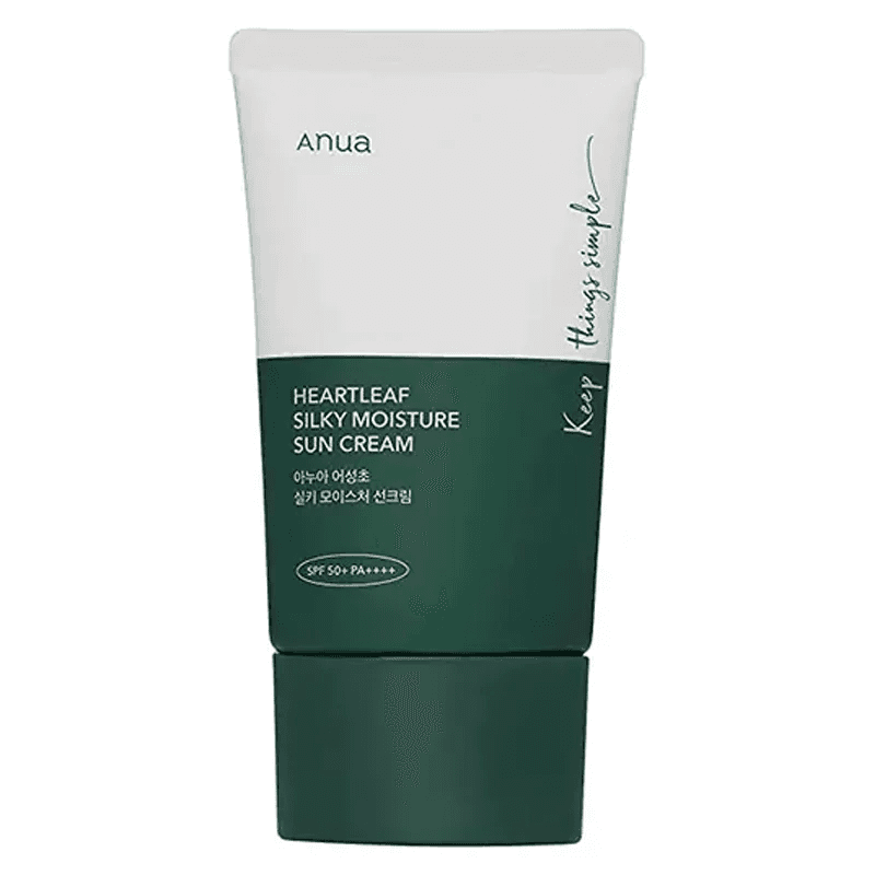 Heartleaf Silky Moisture Sun Cream SPF 50+ PA++++