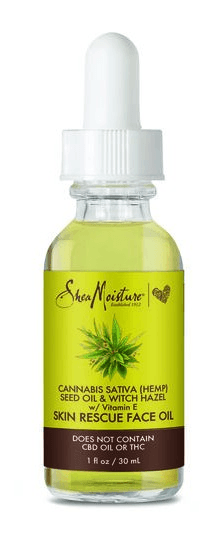 Cannabis Sativa (Hemp) Seed Oil & Witch Hazel Skin Rescue Face Oil