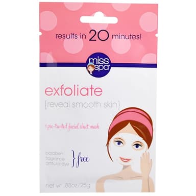 Exfoliate, Pre-Treated Facial Sheet Mask