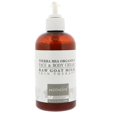 Raw Goat Milk Skin Therapy, Face & Body Cream, Unscented