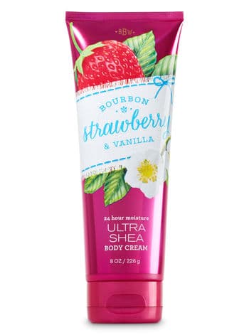 Bourbon Strawberry & Vanilla Body Cream