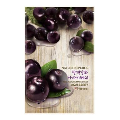 Real Nature Acai Berry Mask Sheet