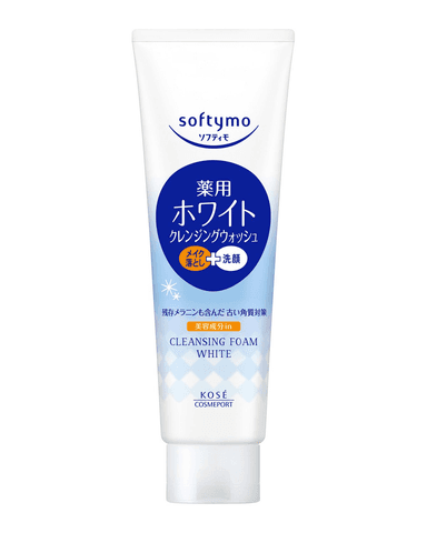 White Makeup Cleansing And Facial Foam