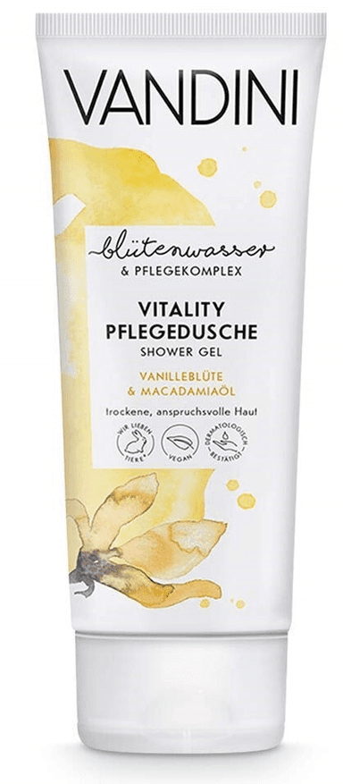 Shower Gel Vitality Vanilla Blossom & Macadamia Oil