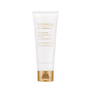 Super Aqua Snail Cleansing Foam