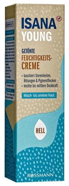 Getönte Feuchtigkeitscreme Hell