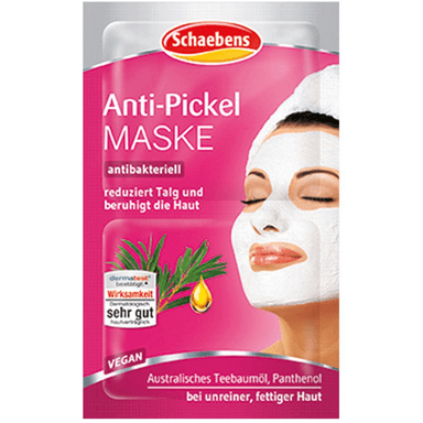 Anti-Pickel Gesichtsmaske