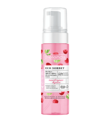 ECO SORBET Raspberry Micellar Cleansing Foam