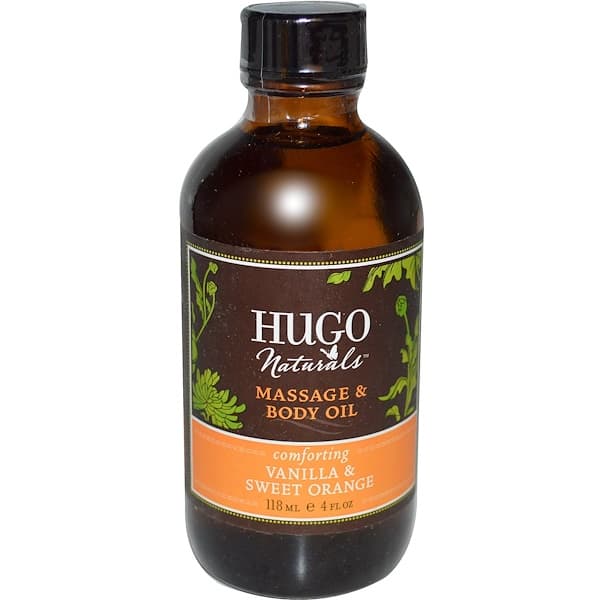 Massage & Body Oil, Vanilla & Sweet Orange