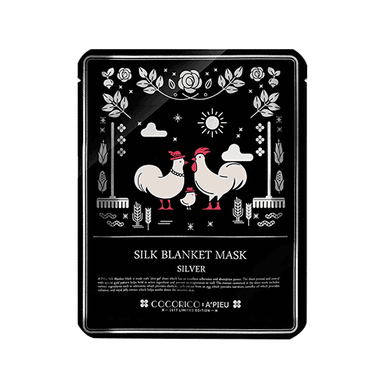 Silk Blanket Mask [Silver]