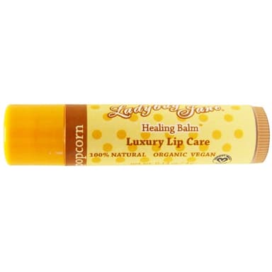 Ladybug Jane, Healing Lip Balm, Caramel Popcorn