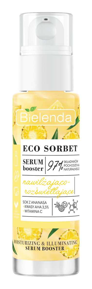 Eco Sorbet Pineapple Serum Booster Moisturizing And Brightening