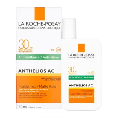 Anthelios Ac SPF 30 Matte Fluid Anti-Shine