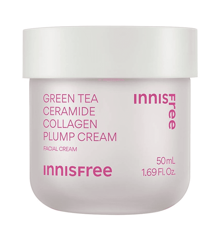 Green Tea Ceramide Collagen Plump Cream