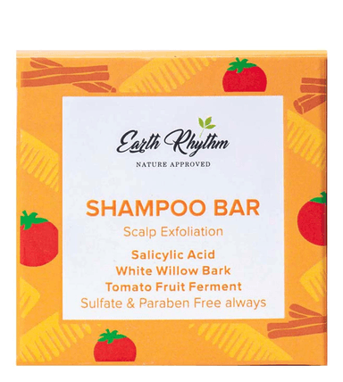 Exfoliating Shampoo Bar With 2% Salicylic Acid, White Willow Bark & Tomato Fruit Ferment