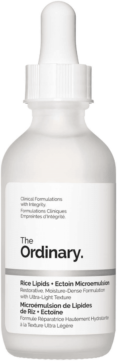 Rice Lipids + Ectoin Microemulsion Moisturizer